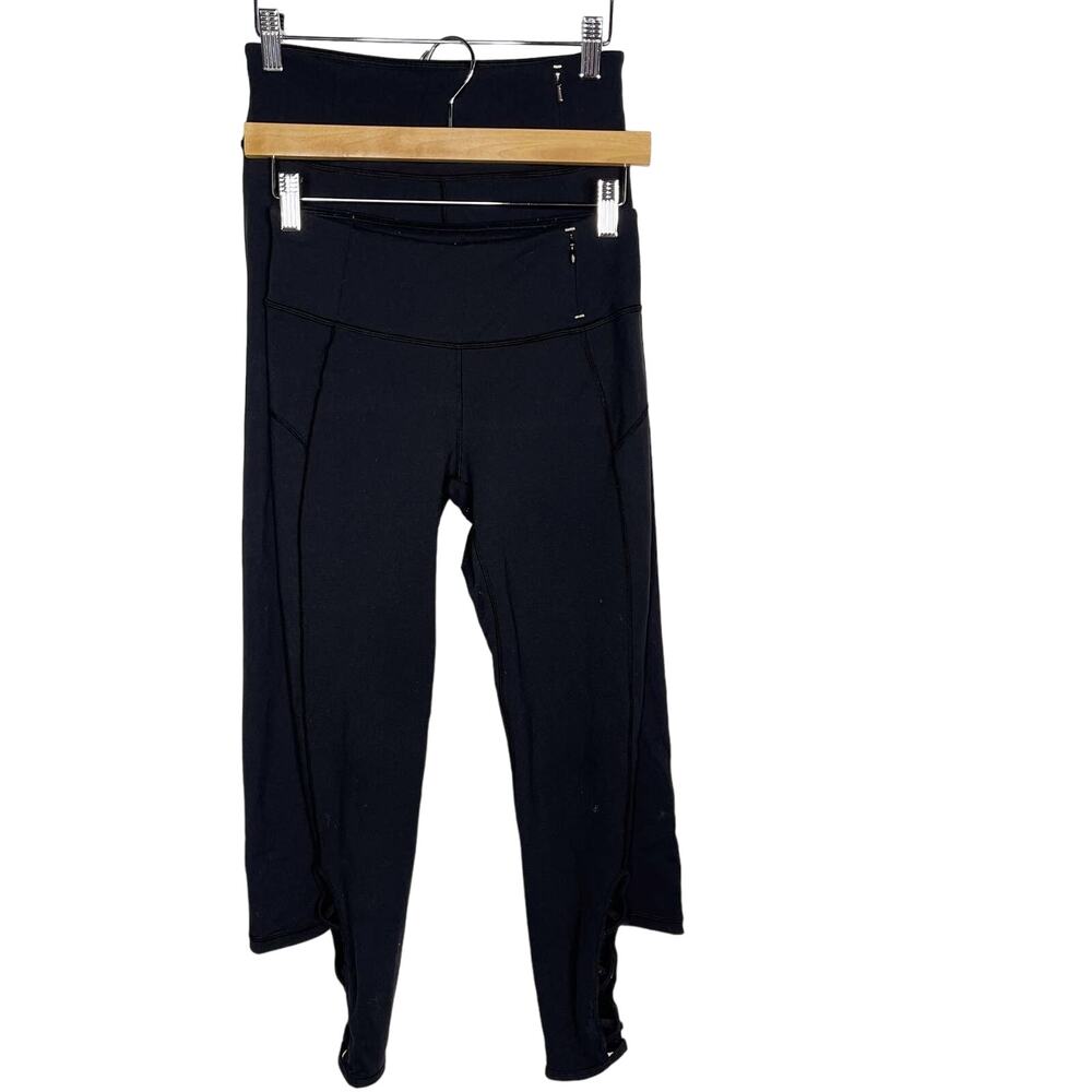 Calia By Carrie Underwood Small Set of 2 Black Leggings Energize Criss Cross